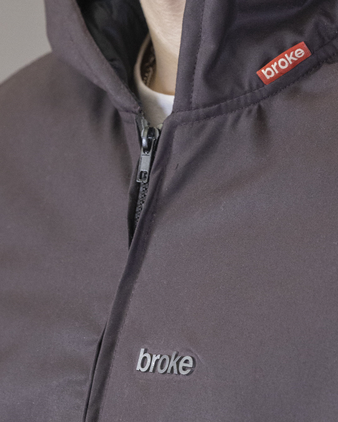 BOMBER BARRON IN BLACK CORDURA HOOD
