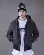 BOMBER BARRON IN BLACK CORDURA HOOD