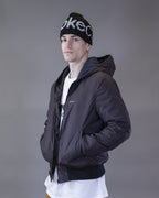BOMBER BARRON IN BLACK CORDURA HOOD