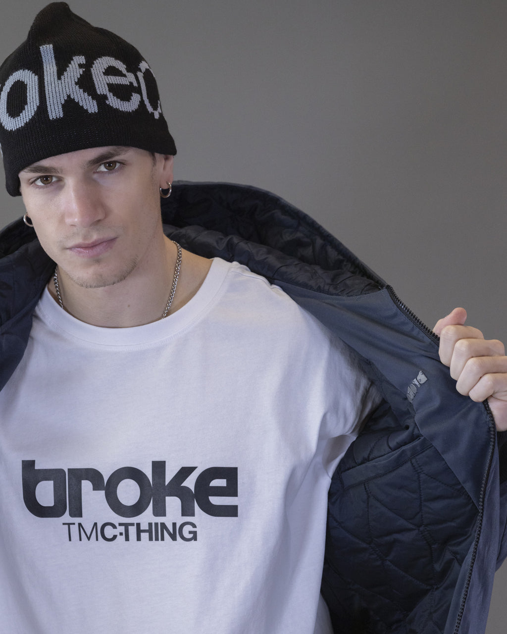 BOMBER BARRON AUS CORDURA SCHWARZ MIT KAPUZE