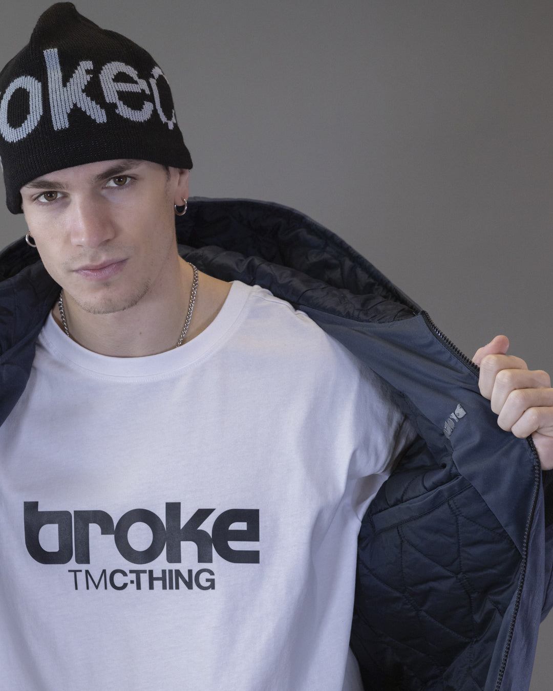 BOMBER BARRON EN CORDURA NOIR CAPUCHE