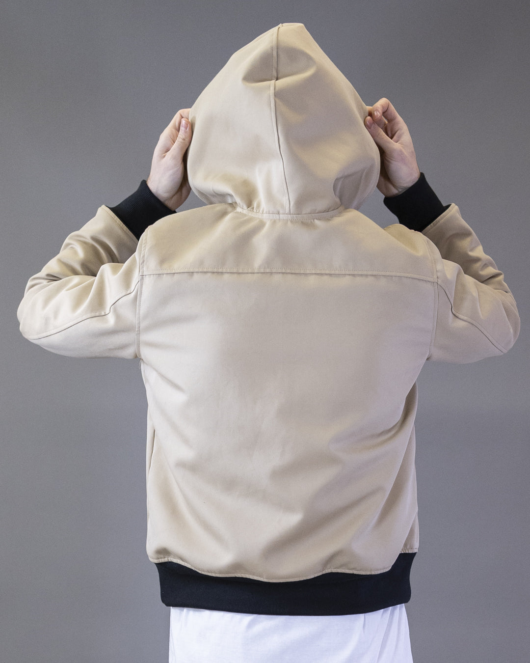 BOMBER BARRON EN CORDURA NOIR CAPUCHE