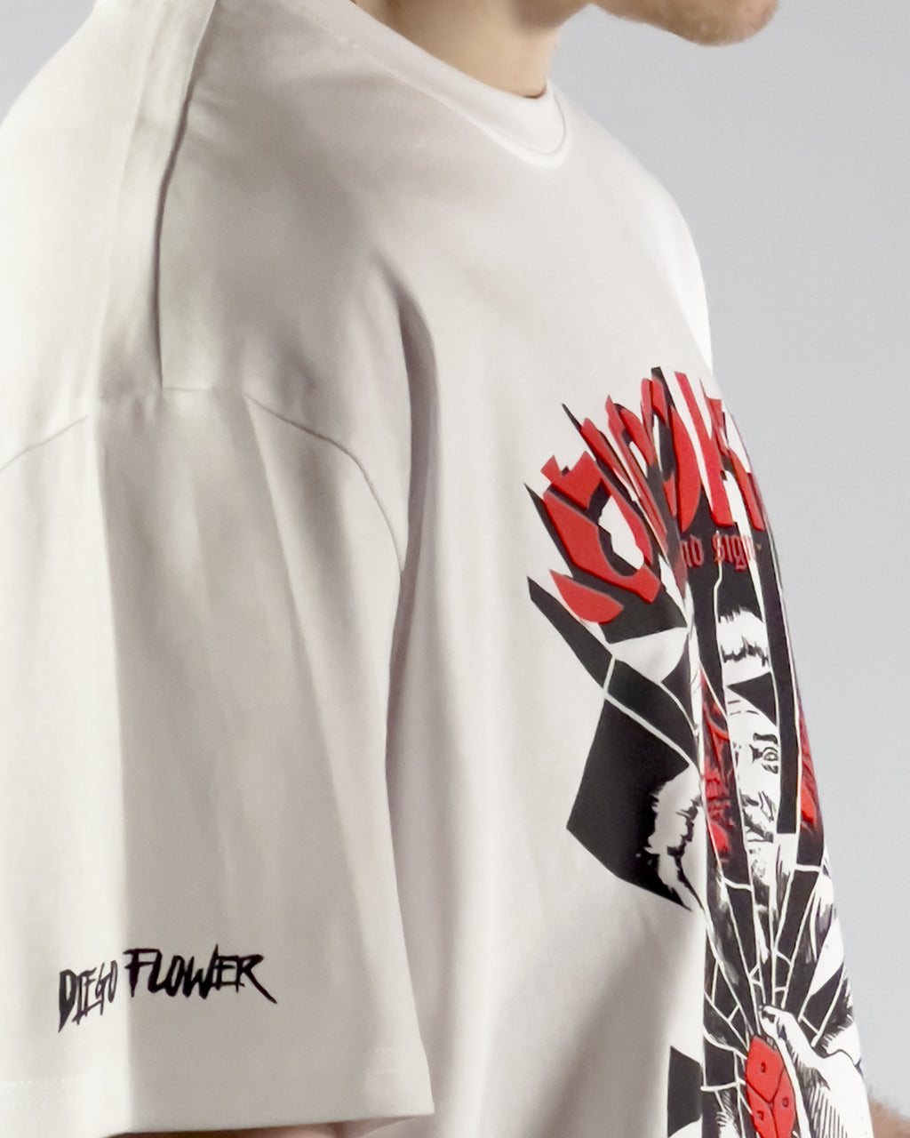 T-SHIRT Raw  Broken Mirror SS2K26