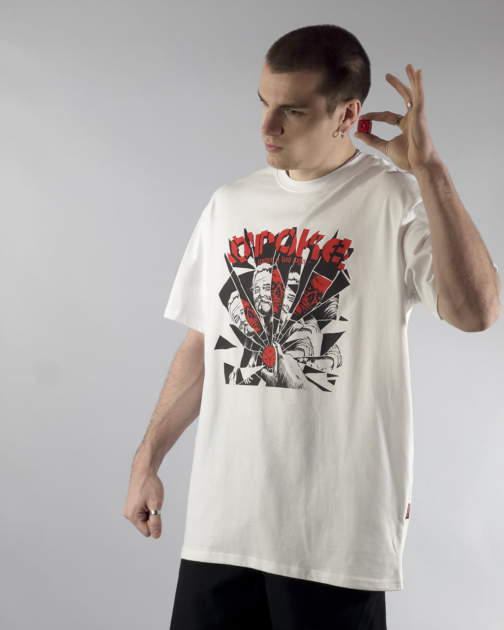 T-SHIRT Raw  Broken Mirror SS2K26