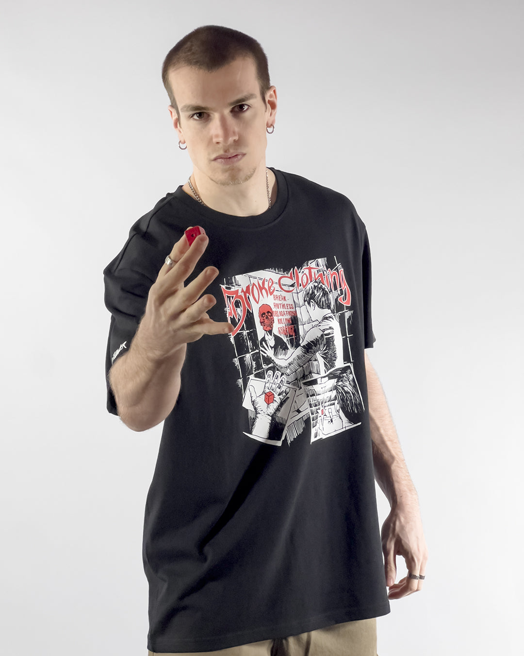 T-SHIRT Raw  Mirror Reflection SS2K26