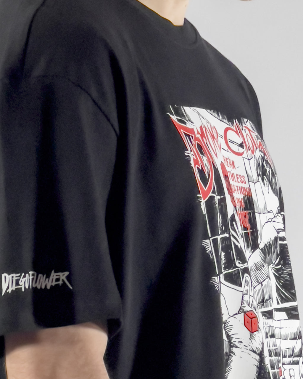 T-SHIRT Raw  Mirror Reflection SS2K26