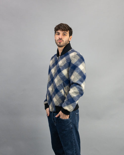 BOMBER BLUE - Jacket Outlet