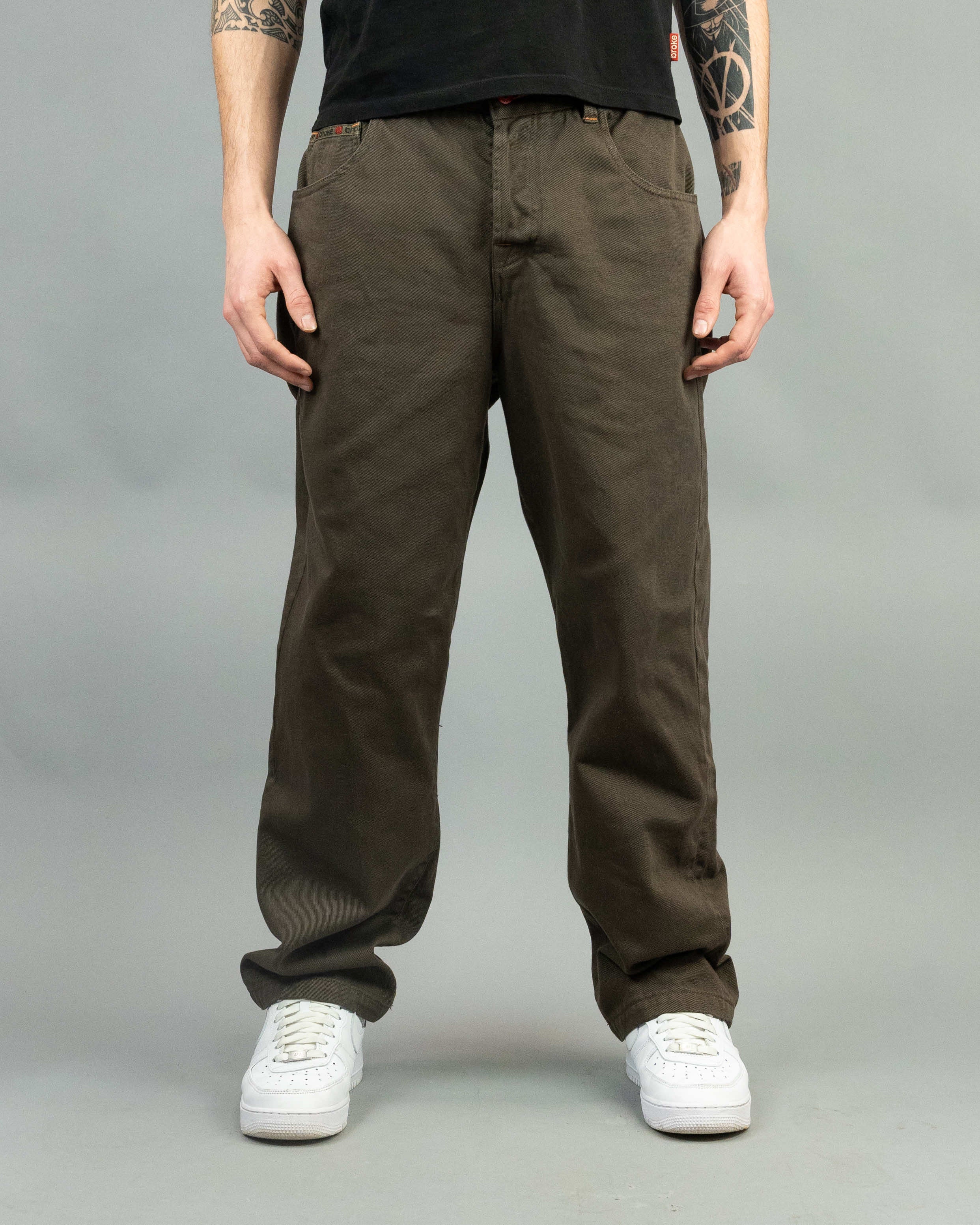 DRILL SALE BROWN - Pants