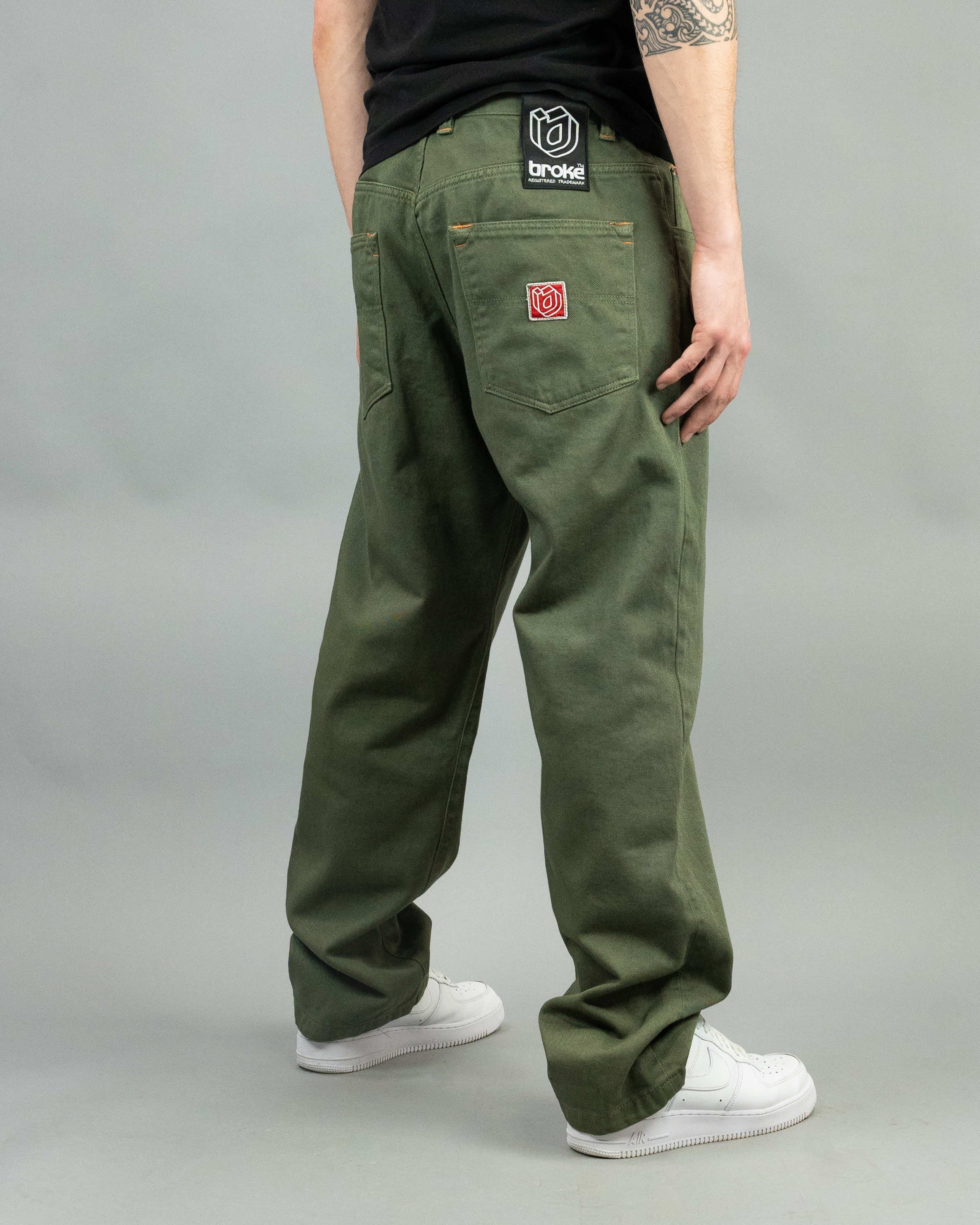 DRILL SALE ARMY GREEN - Pants