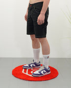GABARDINE OUTLINE BLACK - Shorts Campionario