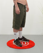 GABARDINE STAR GREEN - Sample Shorts