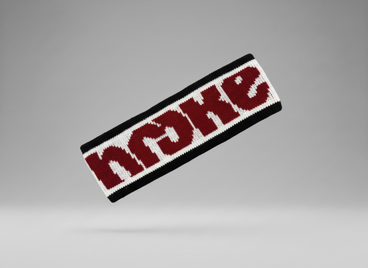 TILT BAND - Headband WHITE RED