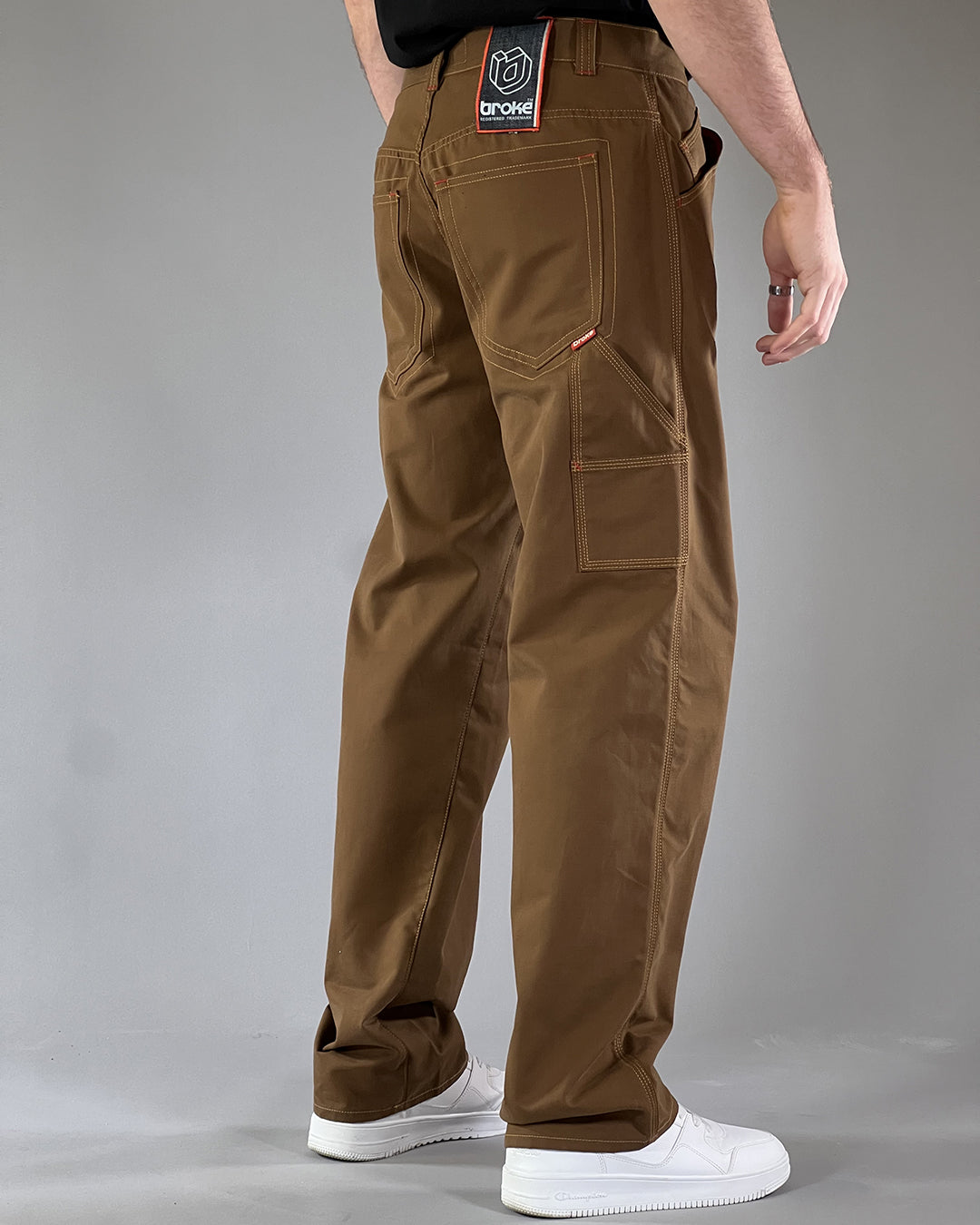 Pants BROKE Utility Pants - STAR  brown