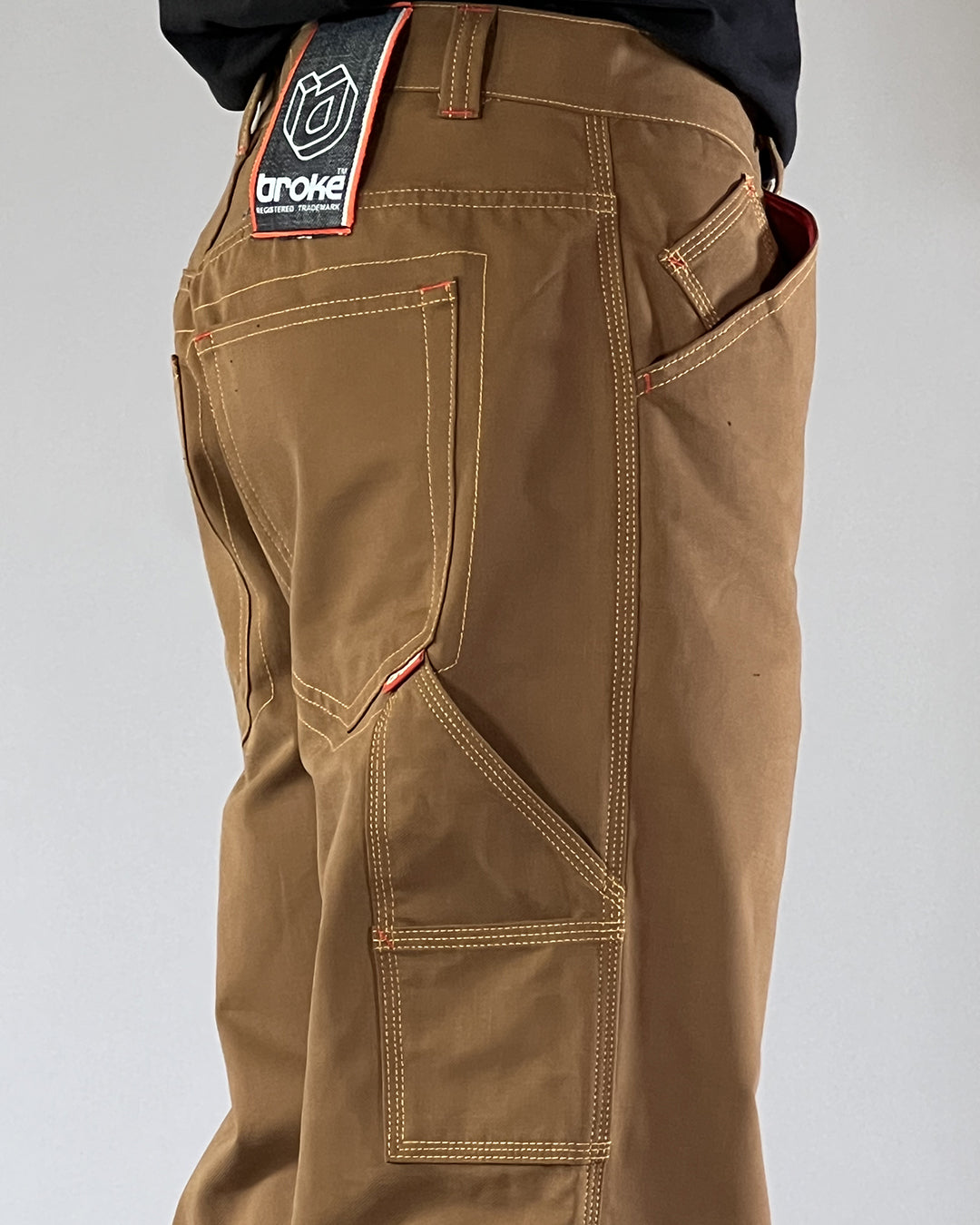 Pants BROKE Utility Pants - STAR  brown