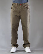 Pantalon Dikye en gabardine grise 