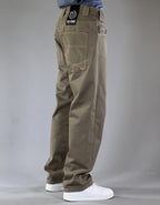 Pantalon Dikye en gabardine grise 