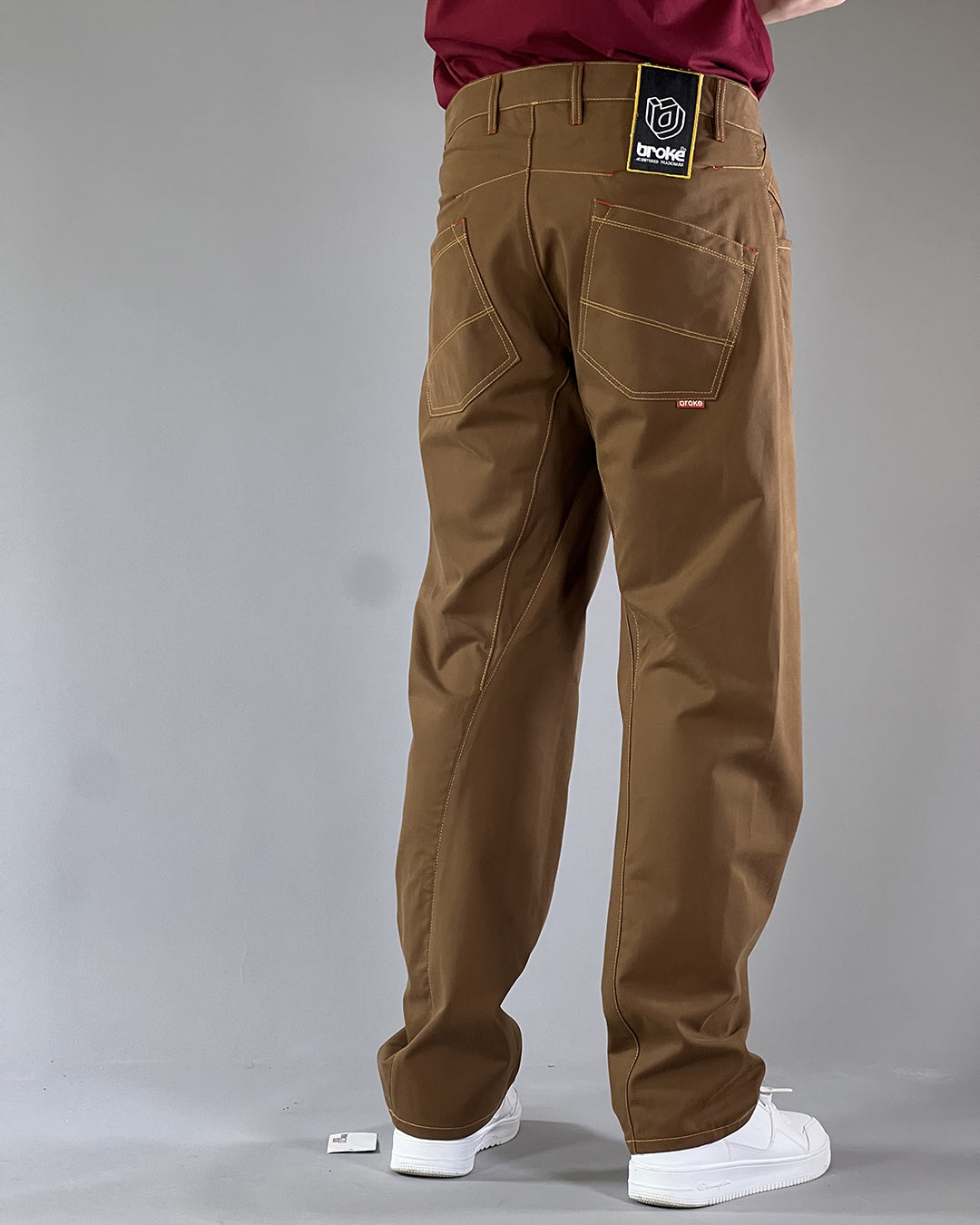 BROKE Utility Pants - RANGER Canvas Brown