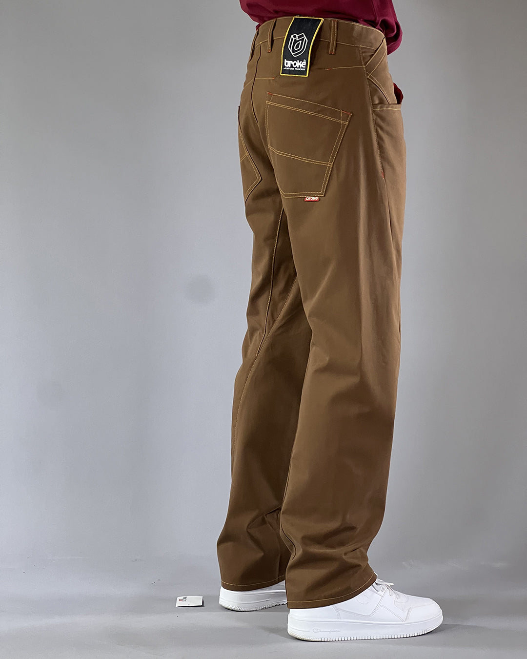BROKE Utility Pants - RANGER Canvas Brown