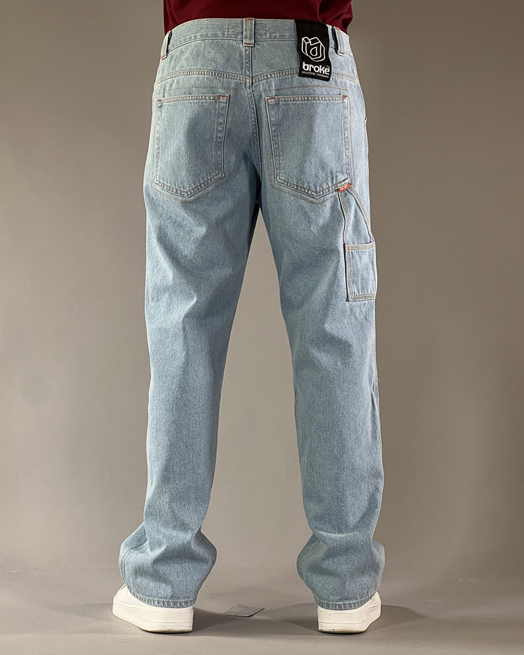 Pants BROKE Utility Pants - STAR  Denim Bleach