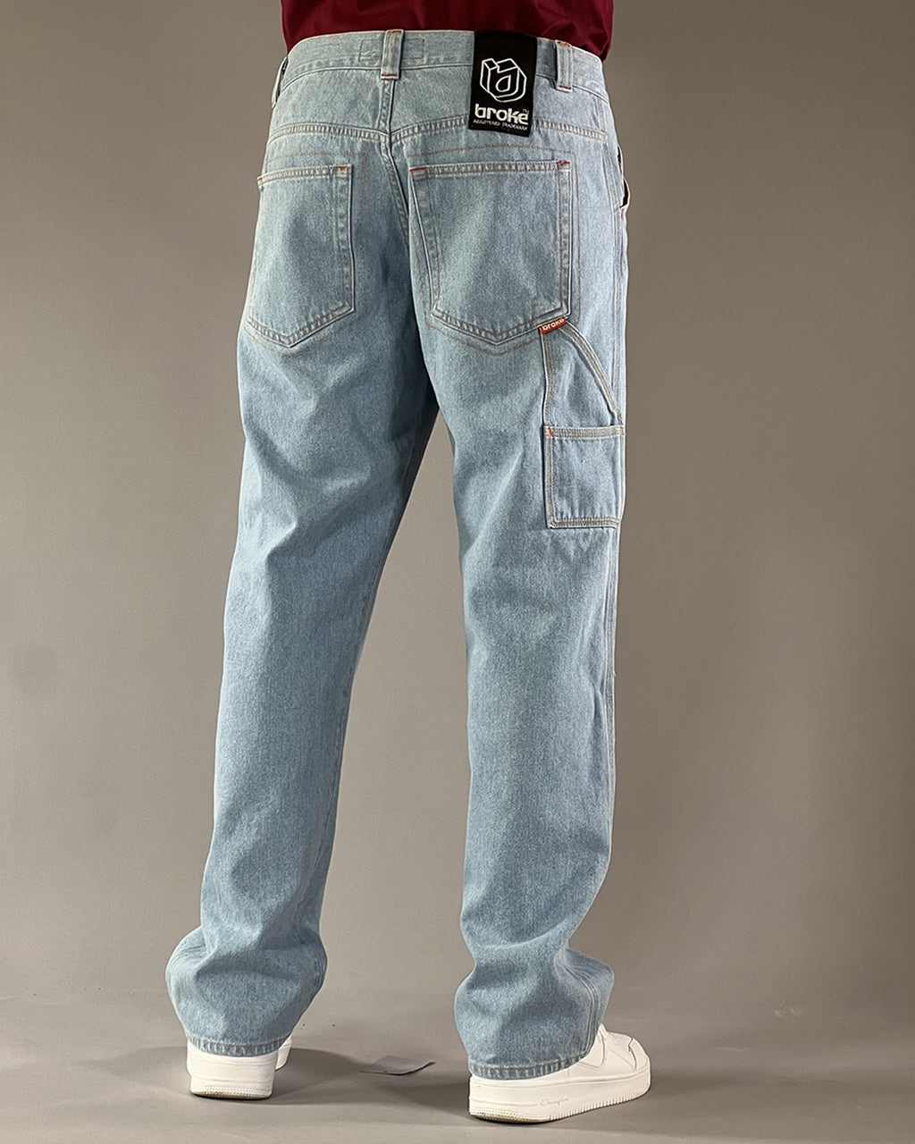 Pants BROKE Utility Pants - STAR  Denim Bleach