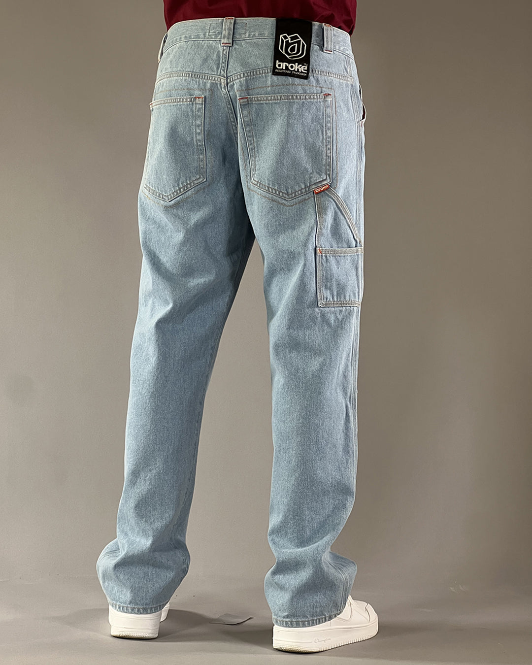 Pants BROKE Utility Pants - STAR  Denim Bleach