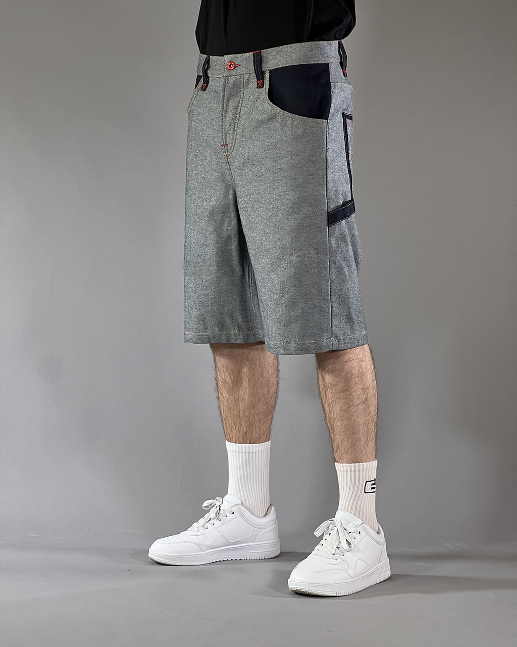 Broke – Work Short Outline – Full Reverse Denim