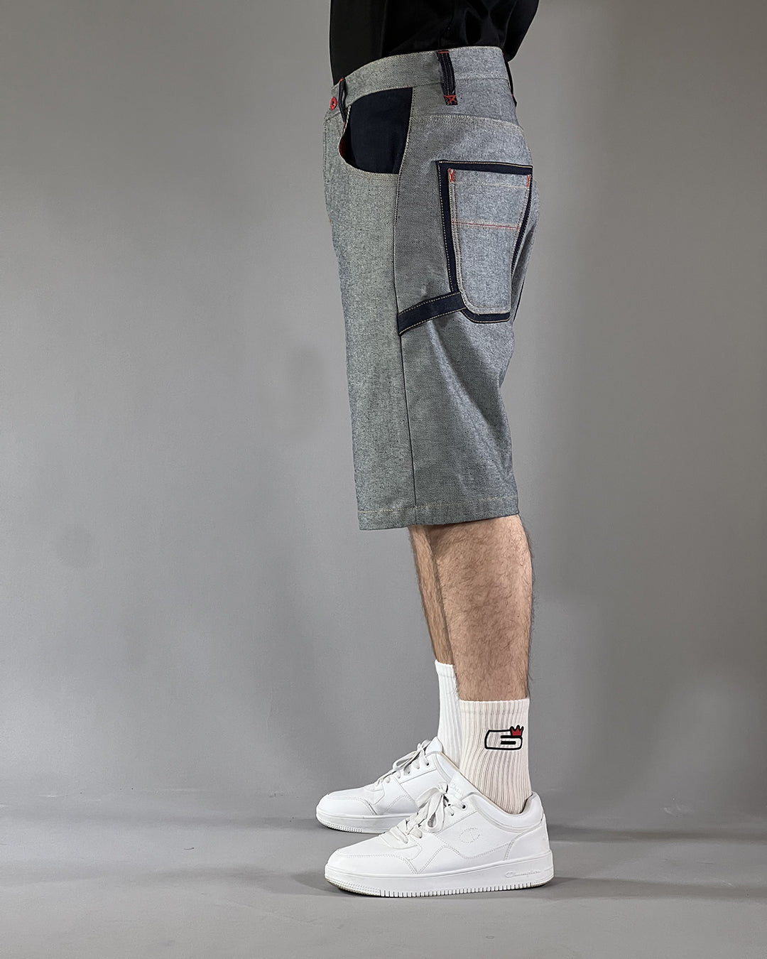 Broke – Work Short Outline – Full Reverse Denim
