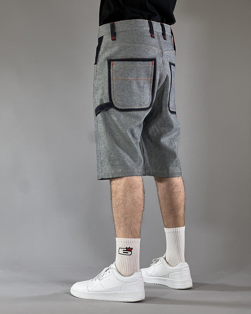 Broke – Work Short Outline – Full Reverse Denim
