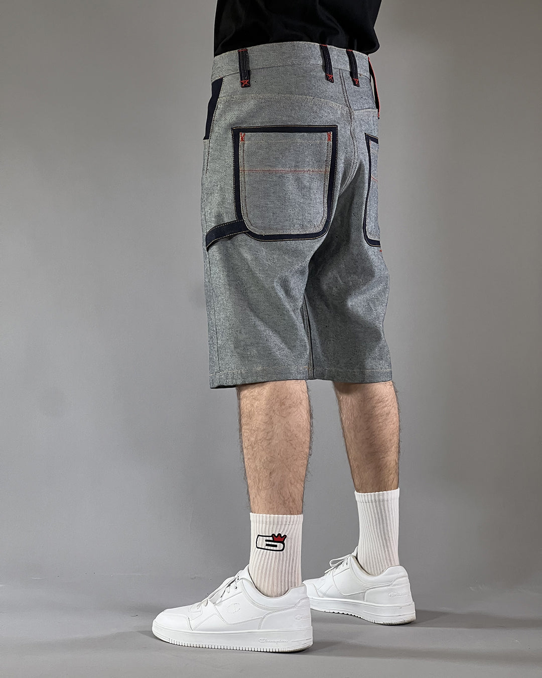 Broke – Work Short Outline – Full Reverse Denim