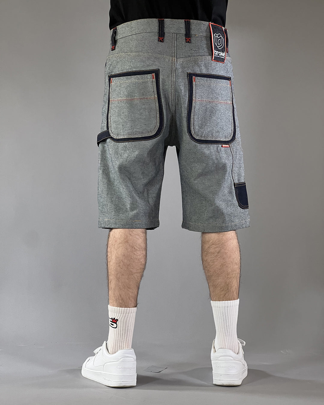 Broke – Work Short Outline – Full Reverse Denim