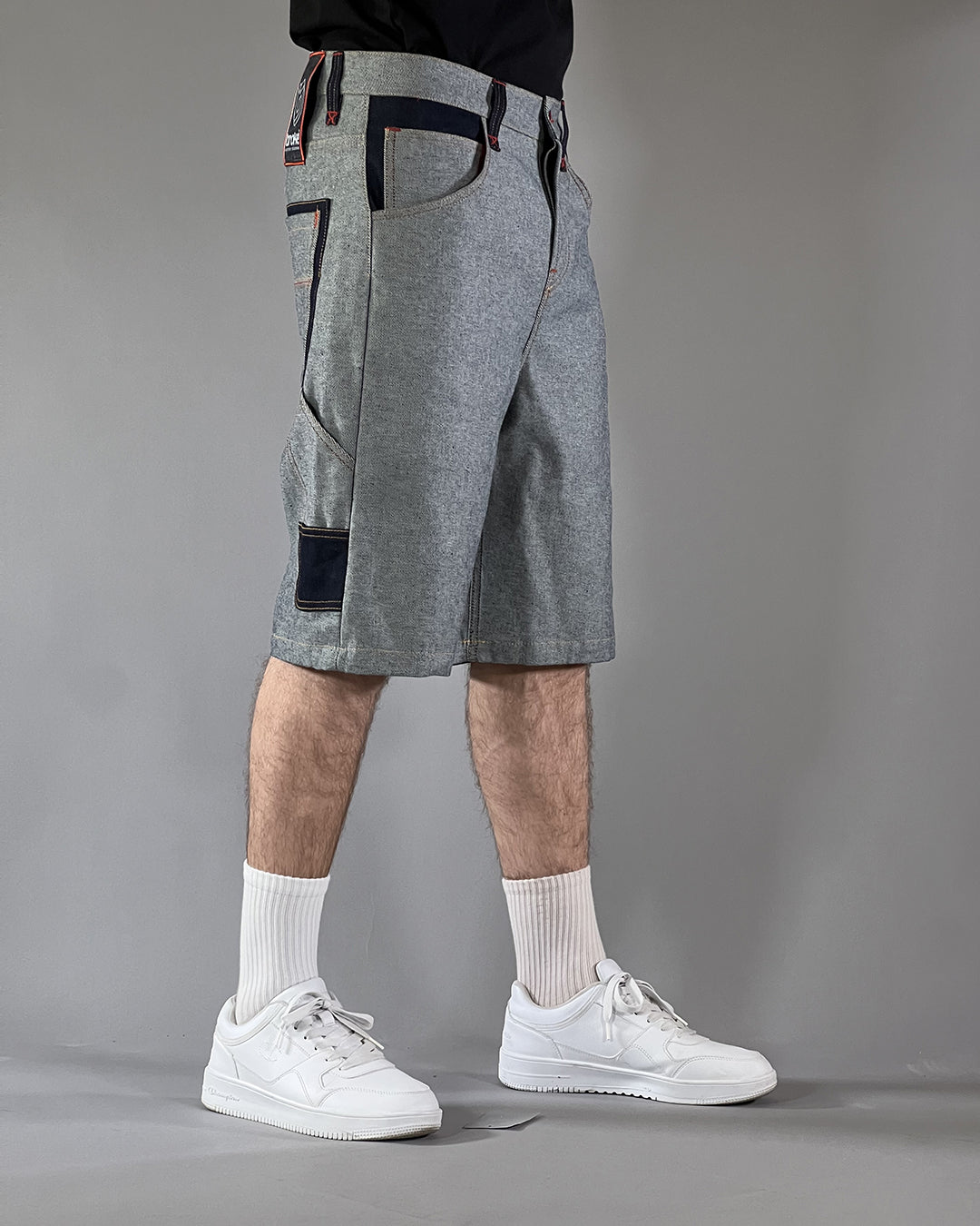 Broke – Work Short Outline – Full Reverse Denim