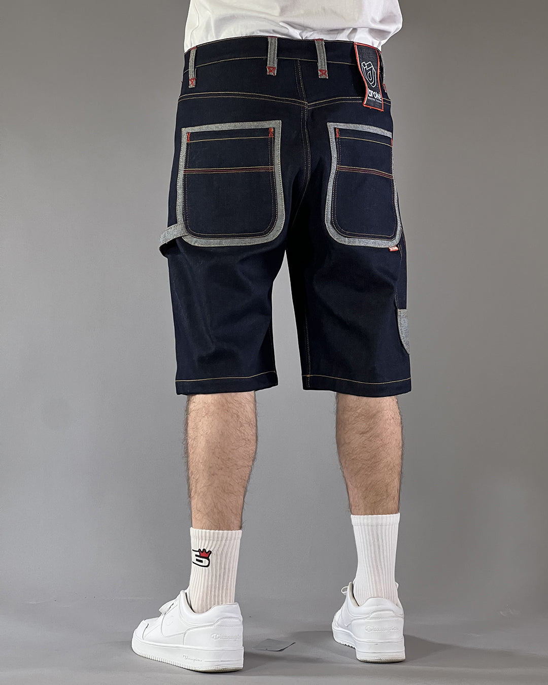Broke – Outline Raw Indigo & Reverse