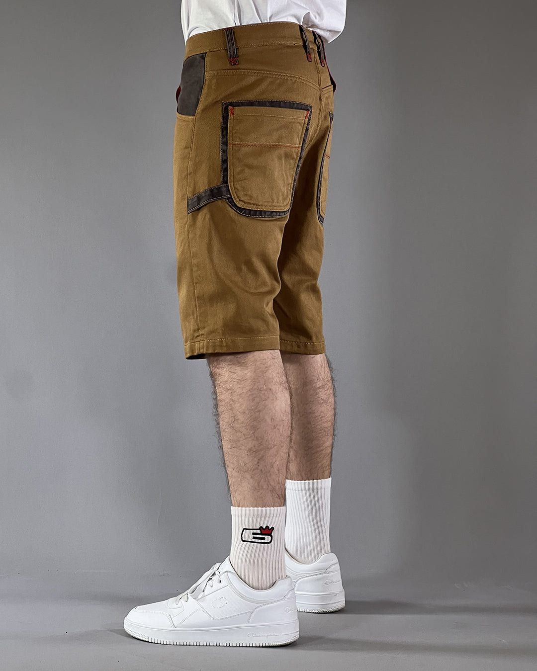 Broke – Work Short Outline – Mustard & Coated Brown