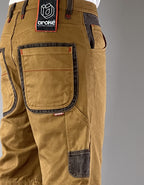 Broke – Work Short Outline – Mustard & Coated Brown