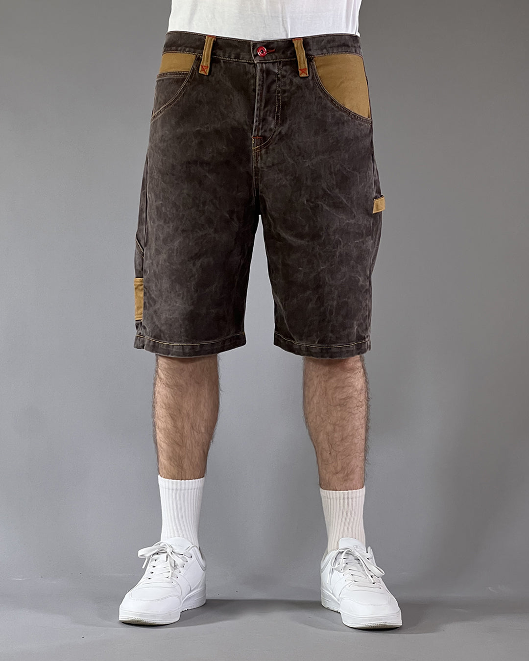 Broke – Work Short Outline – Coated Brown & Mustard