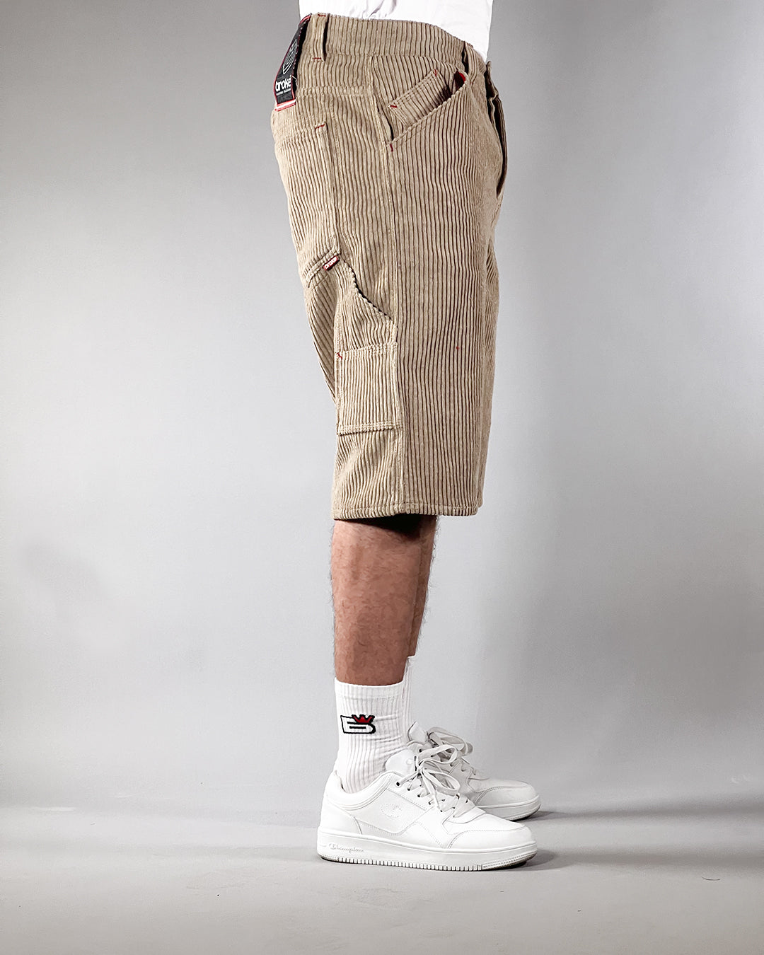 Broke -WORK STAR SHORTS – VELLUTO  KHAKI CORD
