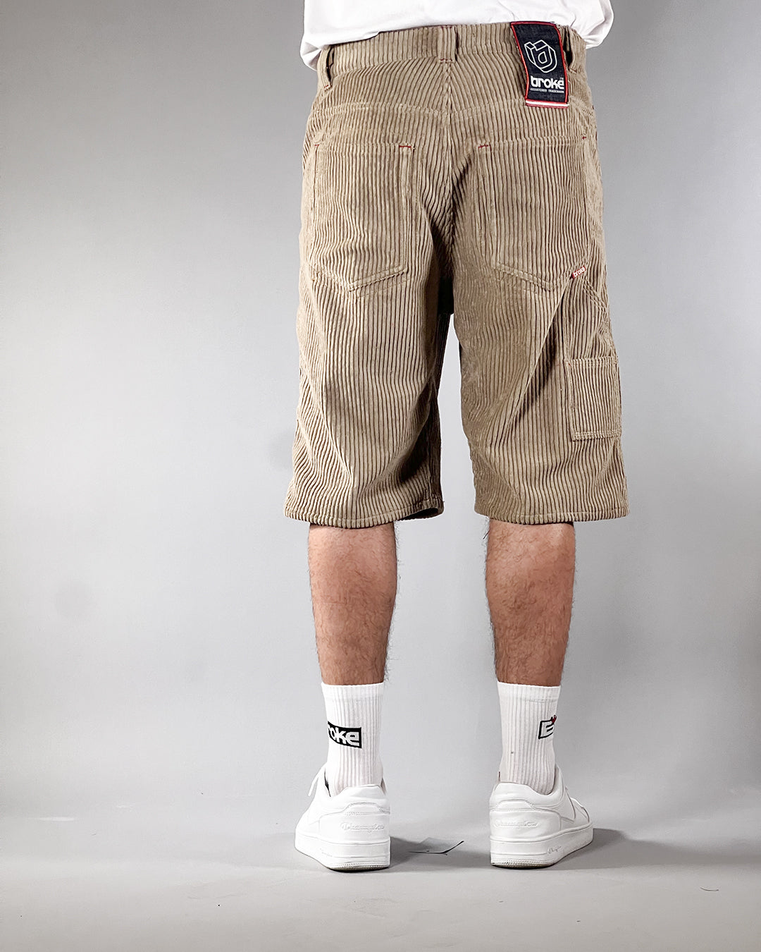 Broke -WORK STAR SHORTS – VELLUTO  KHAKI CORD