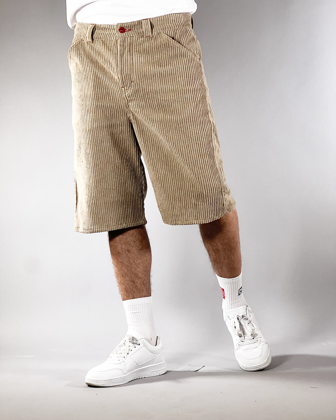 Broke -WORK STAR SHORTS – VELLUTO  KHAKI CORD