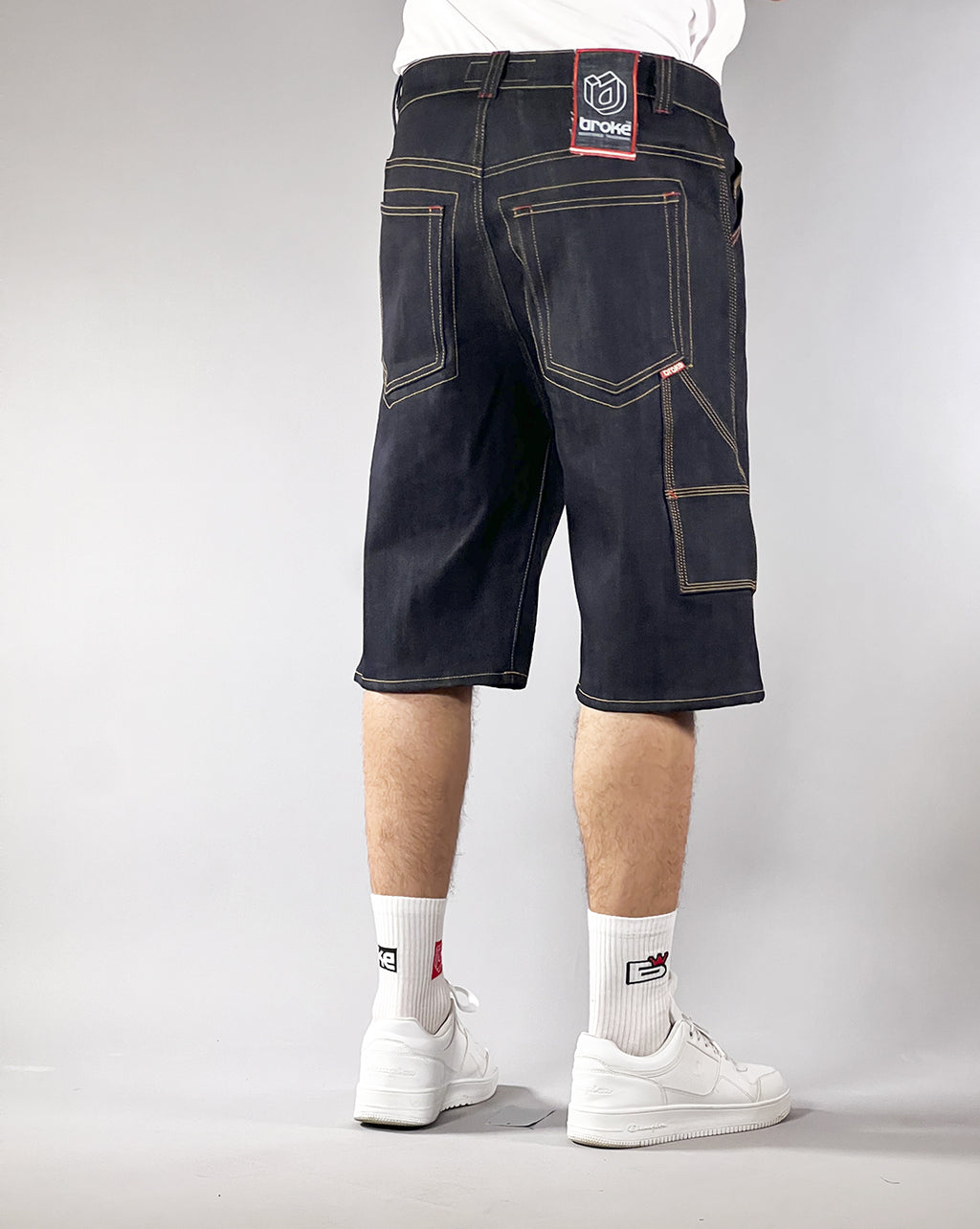 Broke -WORK STAR SHORTS – DENIM BLU