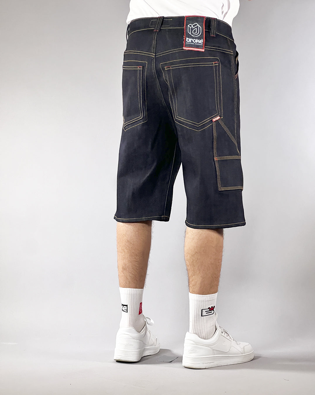 Broke -WORK STAR SHORTS – DENIM BLU