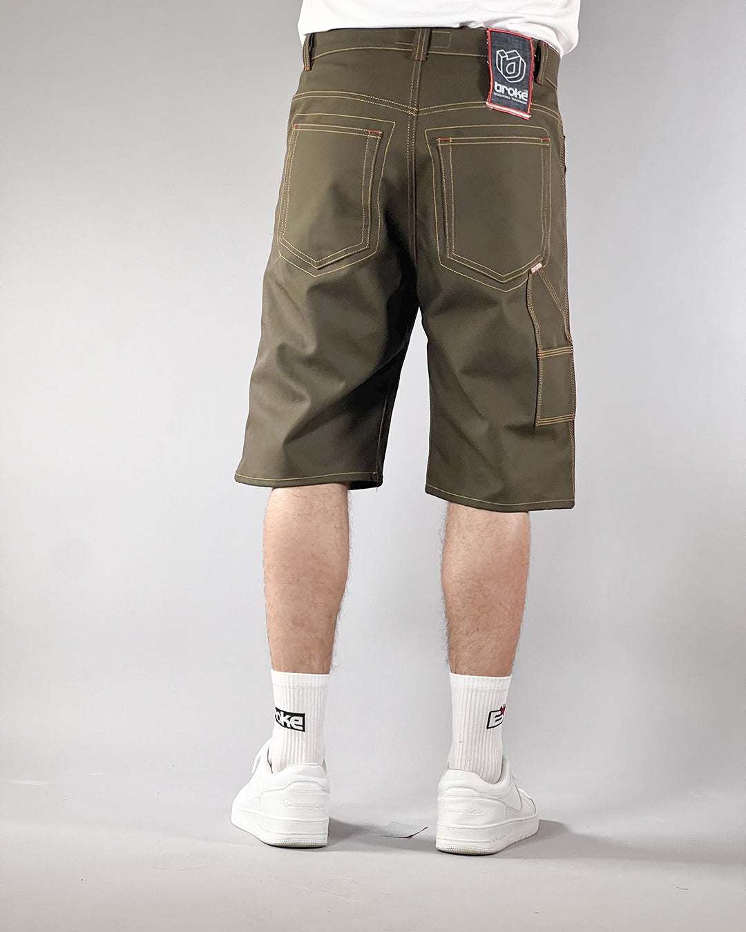 Broke -WORK STAR SHORTS – GABARDINE FOREST