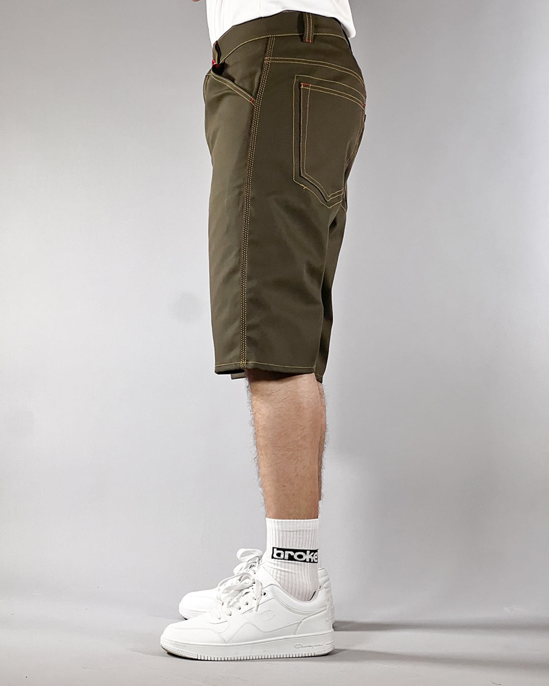 Broke -WORK STAR SHORTS – GABARDINE FOREST