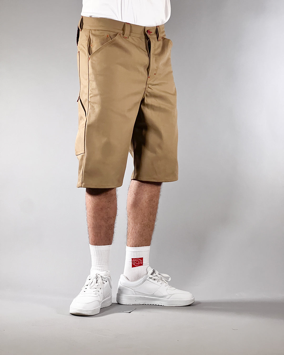 Broke -WORK STAR SHORTS – GABARDINA TABACCO