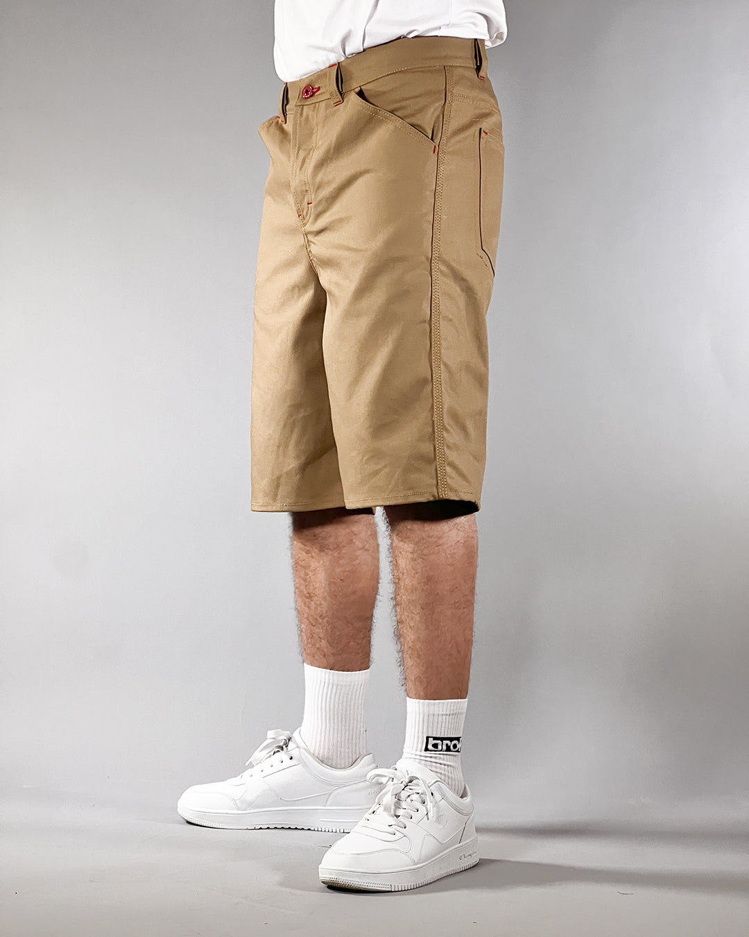 Pantalon Dikye en gabardine grise 
