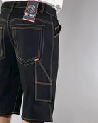 Broke -WORK STAR SHORTS – BULL DENIM BLACK