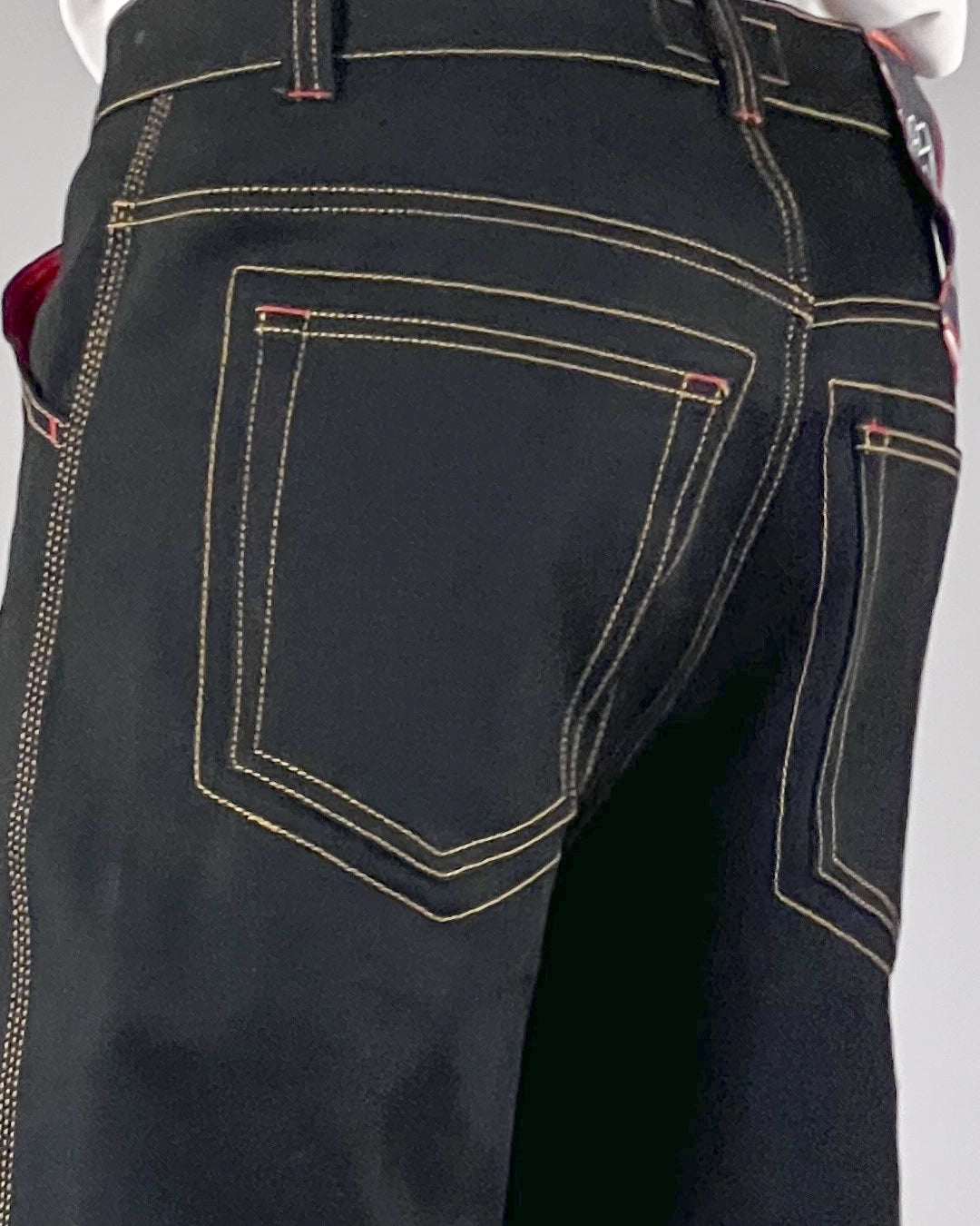 Broke -WORK STAR SHORTS – BULL DENIM BLACK