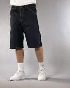 Broke -WORK STAR SHORTS – BULL DENIM BLACK