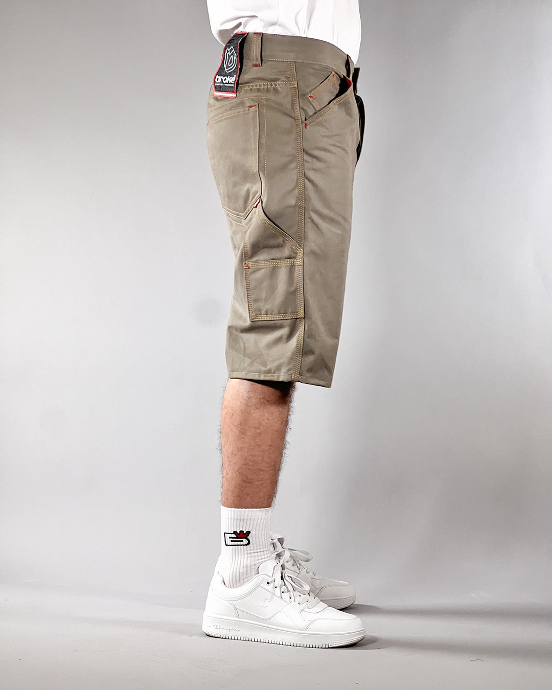 Broke -WORK STAR SHORTS – GABARDINE MUD