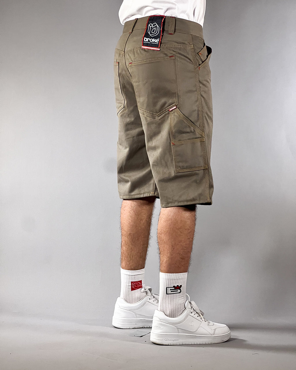 Broke -WORK STAR SHORTS – GABARDINE MUD