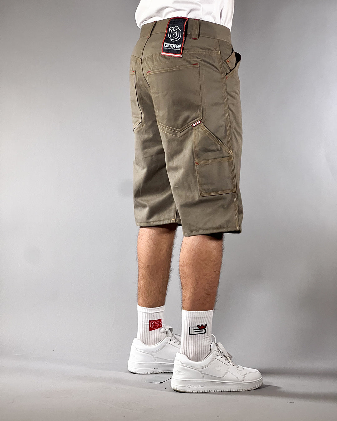 Broke -WORK STAR SHORTS – GABARDINE MUD